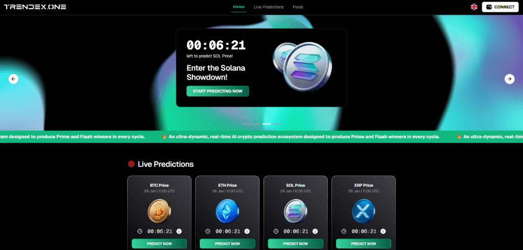 Trendex.one screenshot 2