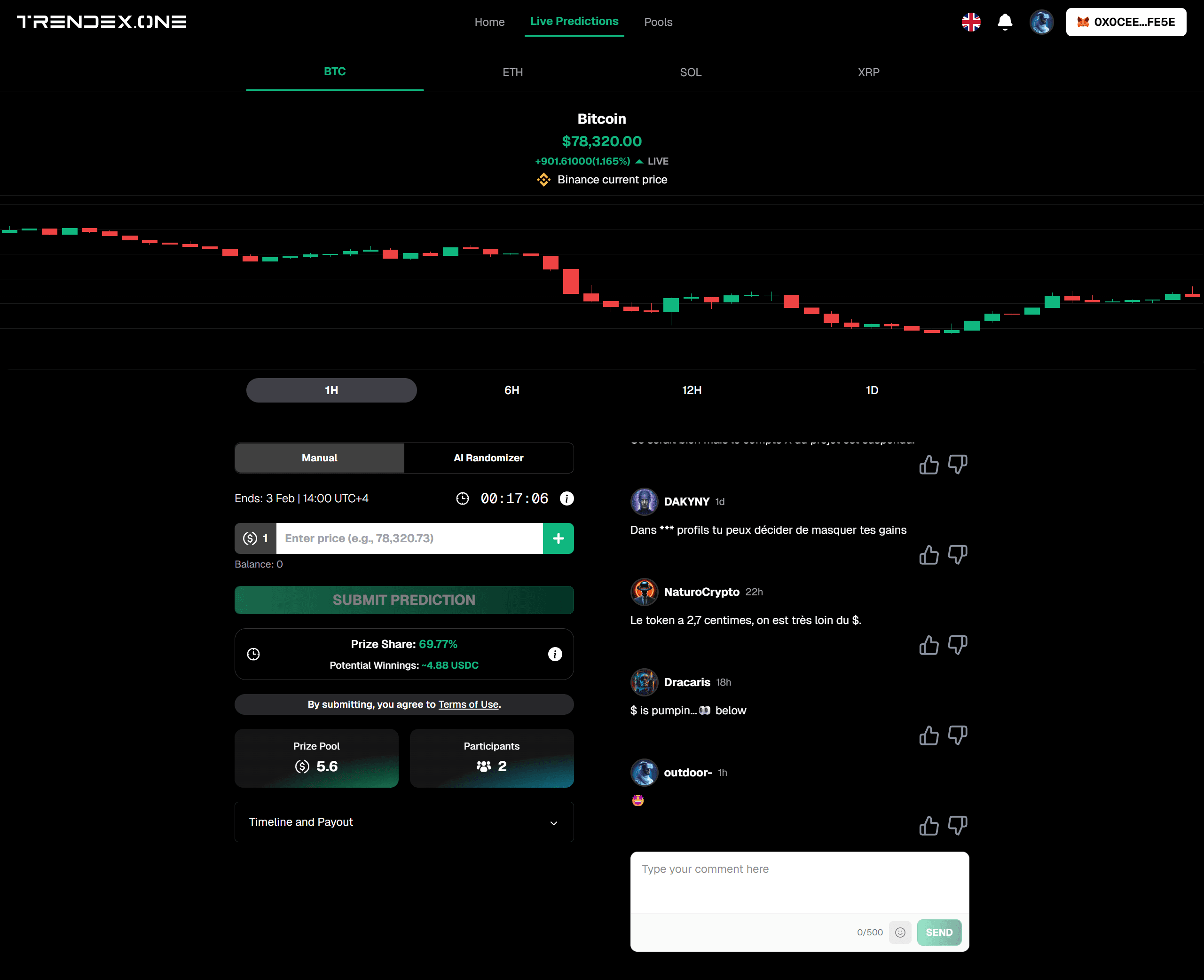 Trendex.one screenshot 3